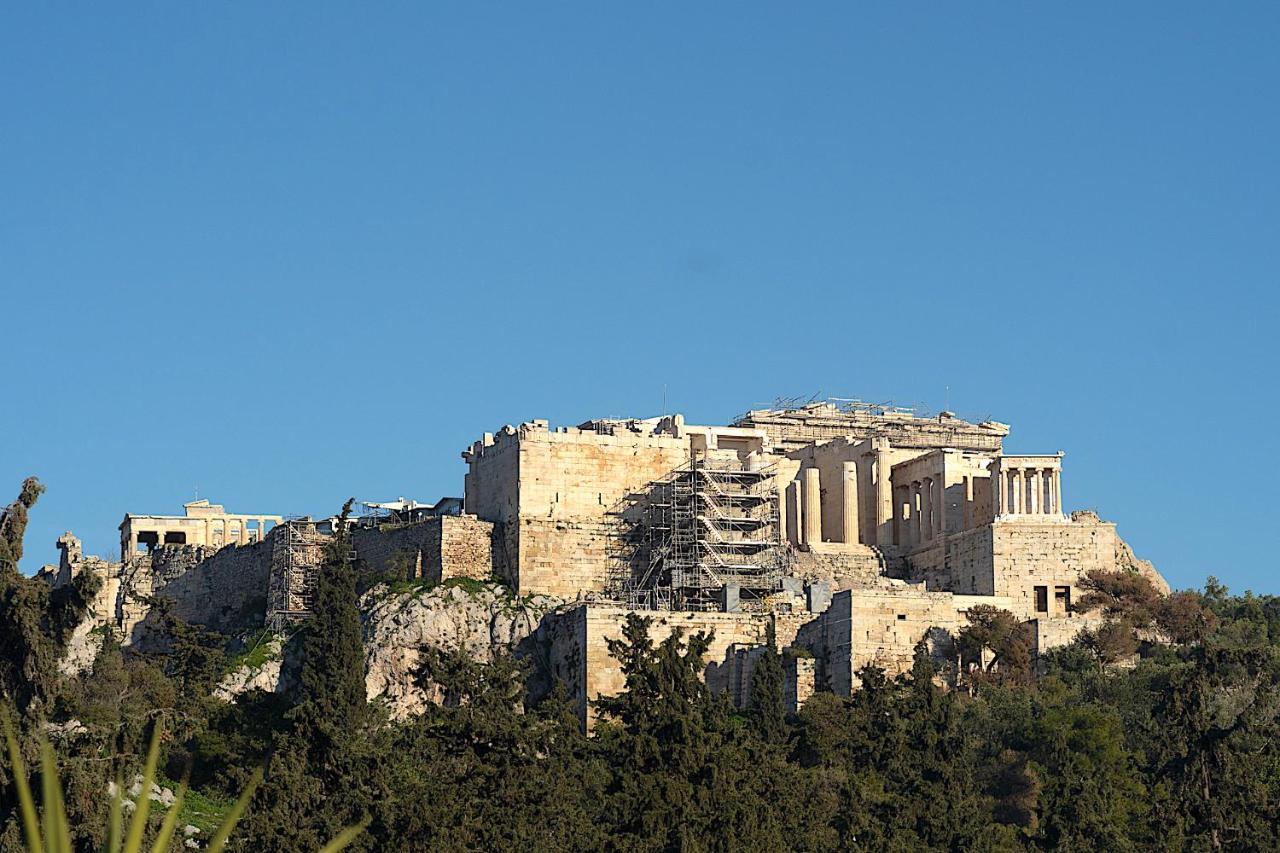 Acropolis, Athens Ancient Hill Flat Apartment ภายนอก รูปภาพ