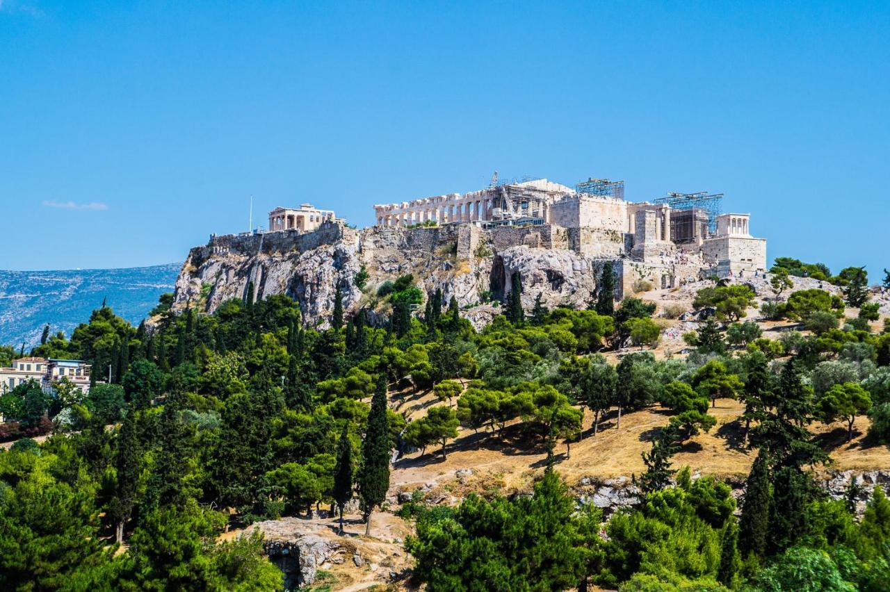 Acropolis, Athens Ancient Hill Flat Apartment ภายนอก รูปภาพ