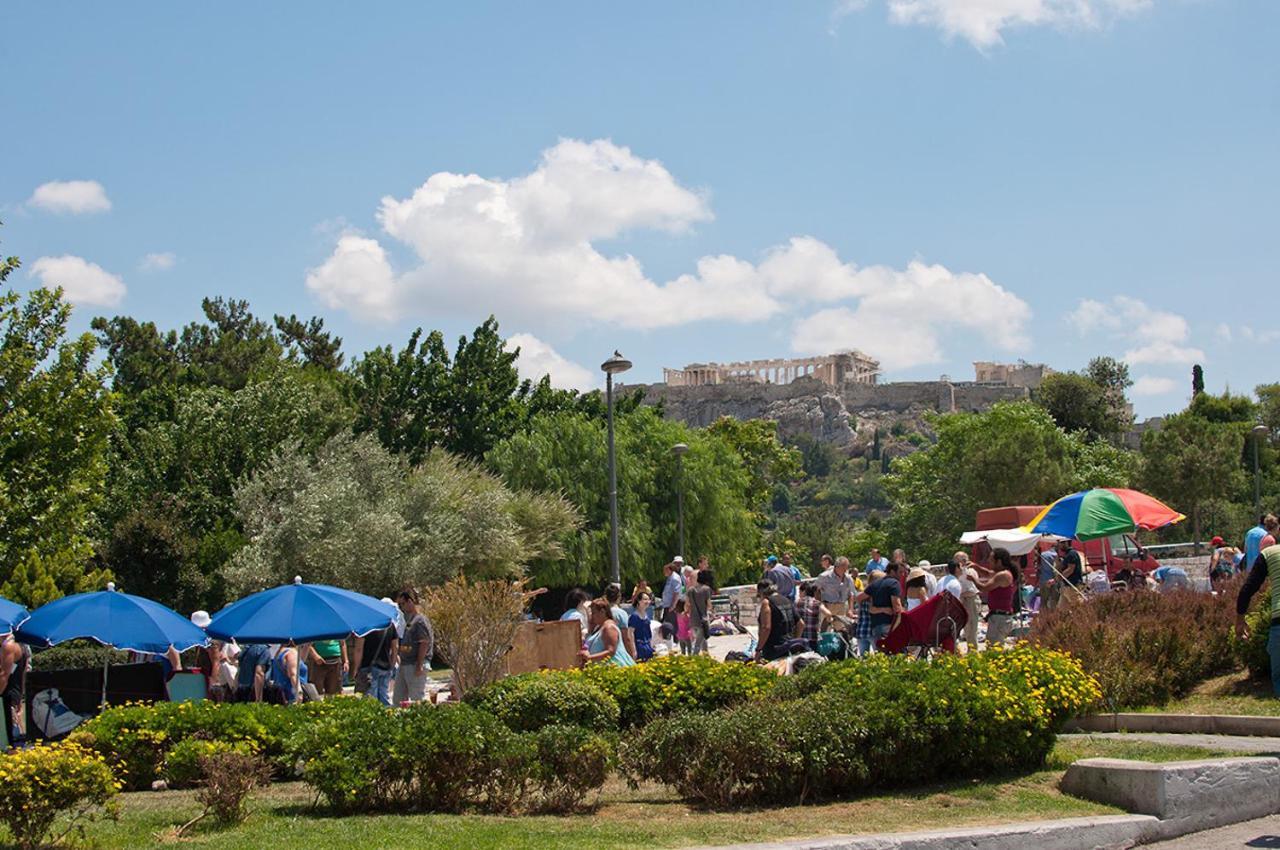 Acropolis, Athens Ancient Hill Flat Apartment ภายนอก รูปภาพ